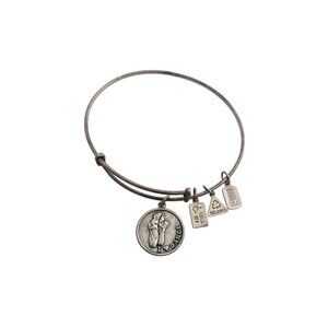 Alex and Ani 'I love dance' Charm Bracelet in Silver